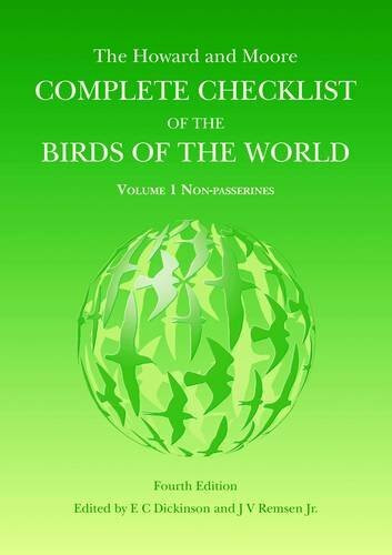 The Howard and Moore Complete Checklist of the Birds of the World