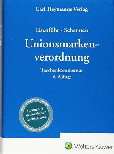 Unionsmarkenverordnung: Kommentar