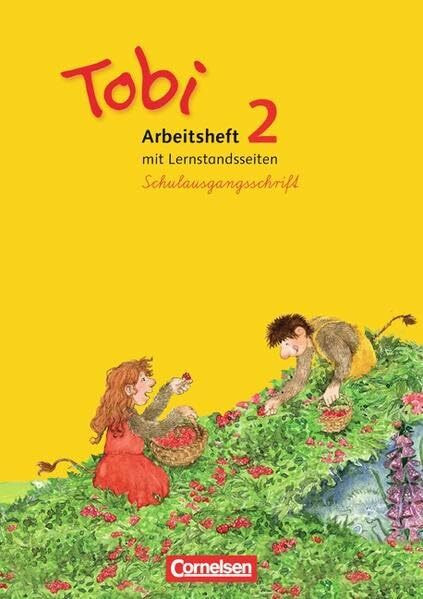 Tobi 2: 2. Schuljahr - Arbeitsheft in Schulausgangsschrift: Mit Lernstandsseiten