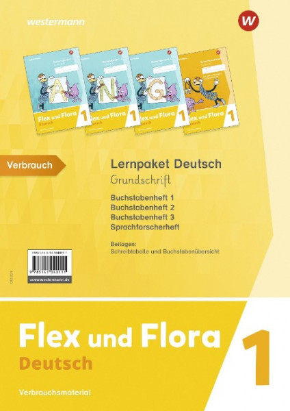 Flex und Flora 1. Paket Deutsch 1 GS (Grundschrift)