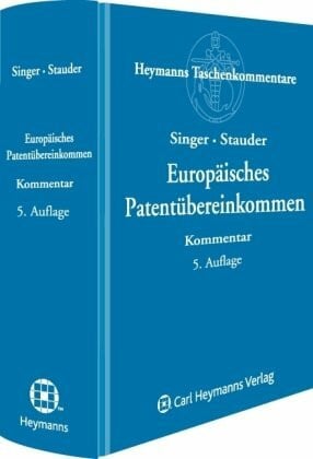 Heymanns, Carl Europäisches Patentübereinkommen