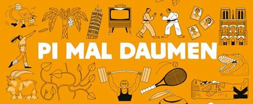 Laurence King Verlag Pi mal Daumen. Schätze die richtige Antwort, Yellow