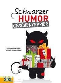 Schwarzer Humor - Geschenkpapier