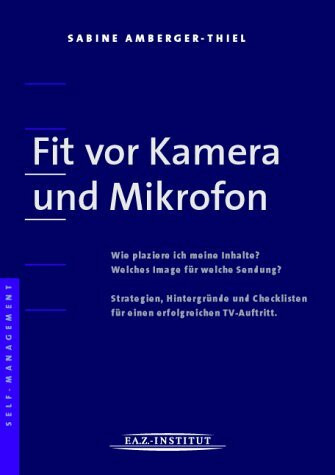 Fit vor Kamera und Mikrofon