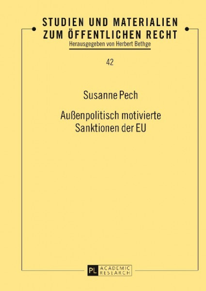 Außenpolitisch motivierte Sanktionen der EU