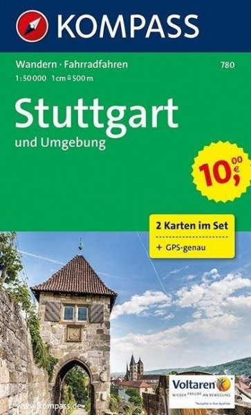 Stuttgart und Umgebung 1 : 50 000