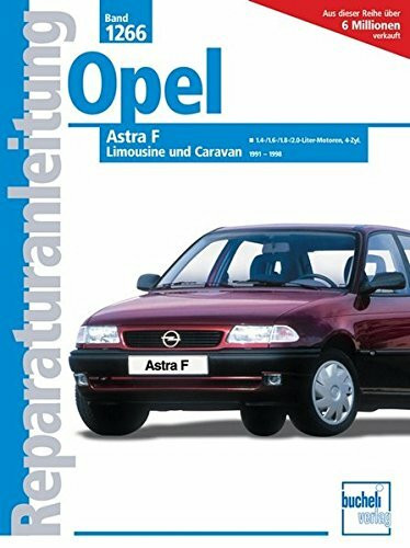 Opel Astra F - Limousine und Caravan 1991-1998: Limousine und Caravan. 1,4-/1,6-/1,8-/2,0-Liter-Motoren, 4-Zyl. 1991-1998 (Reparaturanleitungen)