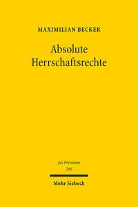 Absolute Herrschaftsrechte