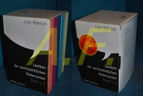 Lexikon der sprichwörtlichen Redensarten. Band 1-5.