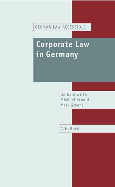 Corporate Law in Germany (German Law Accessible)