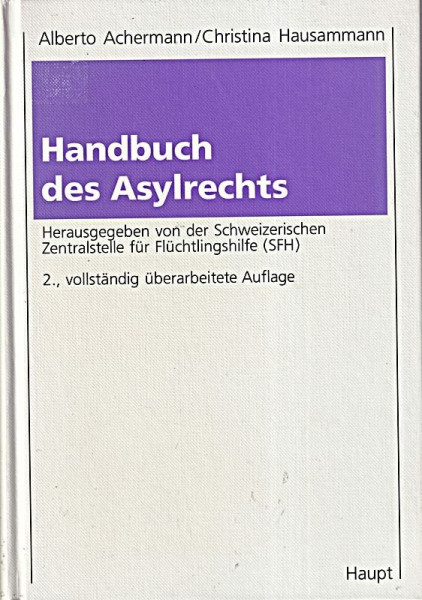 Handbuch des Asylrechts