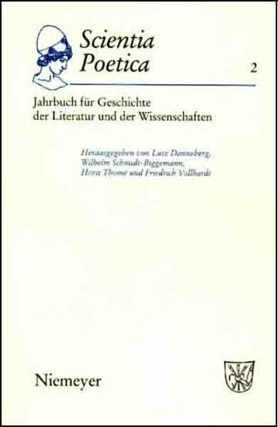 Scientia Poetica: Jahrbuch für Geschichte der Literatur und der Wissenschaften