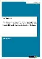 Das Konzept Erinnerungsorte - Einführung, Methodik und wissenschaftlicher Diskurs