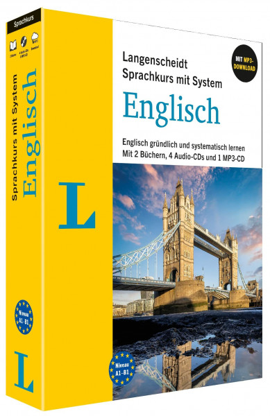 Langenscheidt Englisch Sprachkurs mit System: Englisch lernen – gründlich und systematisch mit 2 Büchern, MP3-Download und 5 CDs (Langenscheidt mit System)