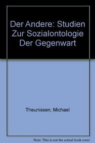 Der Andere: Studien zur Sozialontologie der Gegenwart (De Gruyter Studienbuch)