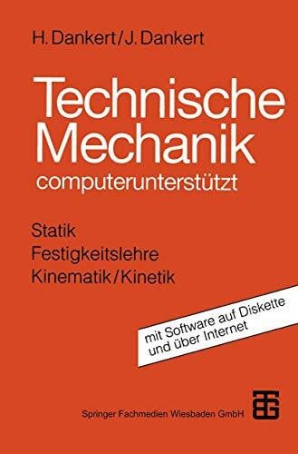 Technische Mechanik: computerunterstützt mit 3 1/2″-HD-Diskette