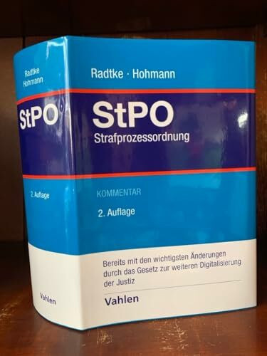 Strafprozessordnung: Kommentar