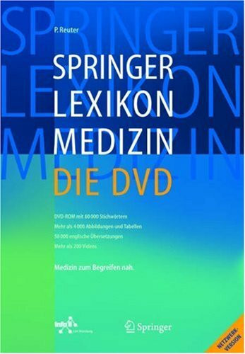 Springer Lexikon Medizin - Die DVD: Einzelplatzversion (Springer-Wörterbuch)