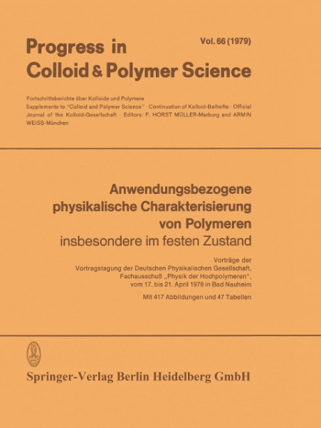 Anwendungsbezogene physikalische Charakterisierung von Polymeren