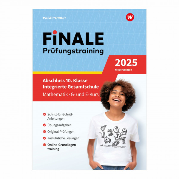FiNALE Prüfungstraining Abschluss Integrierte Gesamtschule Niedersachsen: Mathematik 2025 Arbeitsbuch mit Lösungsheft