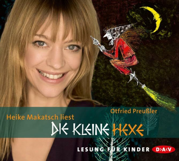 Die kleine Hexe, 2 Audio-CDs: Ungekürzte Lesung mit Heike Makatsch (2 CDs)