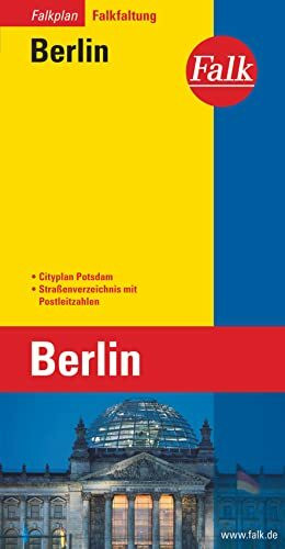 Falkplan Falk-Faltung Berlin mit Cityplan Potsdam