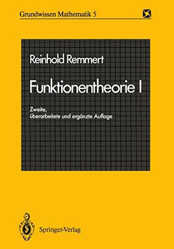 Funktionentheorie I (Grundwissen Mathematik) (German Edition) (Grundwissen Mathematik, 5)