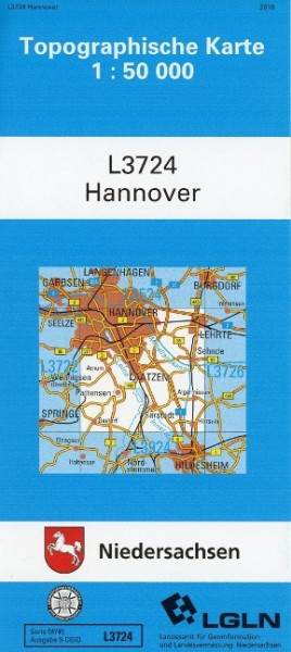 Hannover 1 : 50 000. (TK 3724/N)