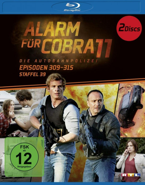 Alarm für Cobra 11 - Staffel 39 [Blu-ray]
