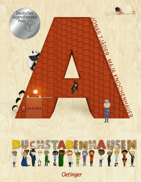 Buchstabenhausen: Einzigartiges Bilderbuch zum Buchstaben lernen ab 4 Jahren, nominiert für den Jugendliteraturpreis