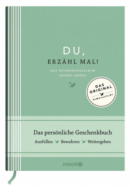 Du, erzähl mal! | Elma van Vliet: Das Erinnerungsalbum Deines Lebens