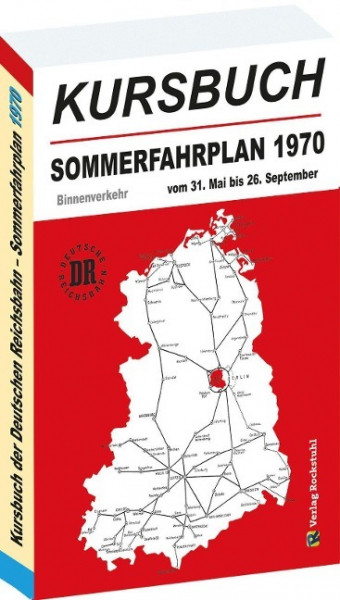 Kursbuch der Deutschen Reichsbahn - Sommerfahrplan 1970