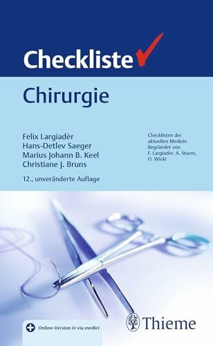 Checkliste Chirurgie (Checklisten Medizin)