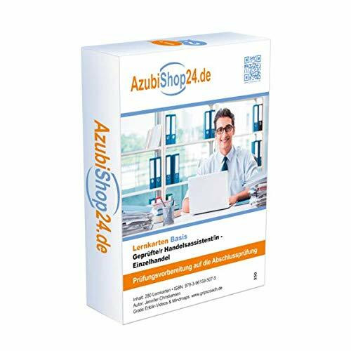 AzubiShop24.de. Lernkarten Geprüfte/r Handelsassistent/in - Einzelhandel