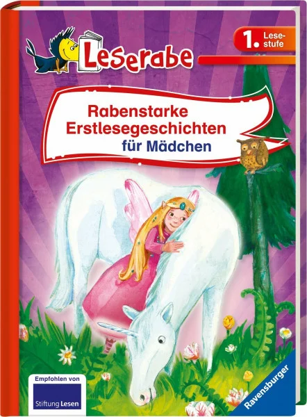 Rabenstarke Erstlesegeschichten für Mädchen - Leserabe 1. Klasse - Erstlesebuch für Kinder ab 6 Jahren (Leserabe - Sonderausgaben)