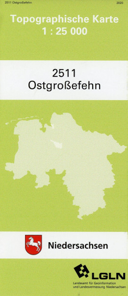 Ostgroßefehn 1 : 25 000