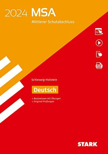 STARK Original-Prüfungen und Training MSA 2024 - Deutsch - Schleswig-Holstein (Abschlussprüfungen)