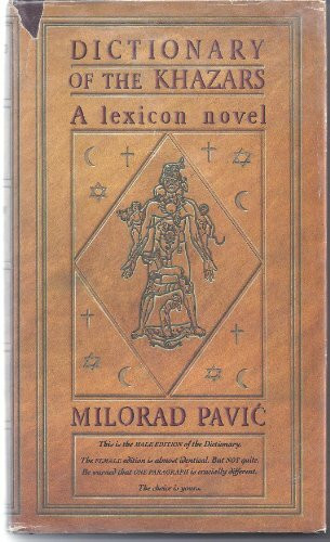 Alfred a Knopf Inc Dictionary Of The Khazars, Male Version , A Lexicon Novel