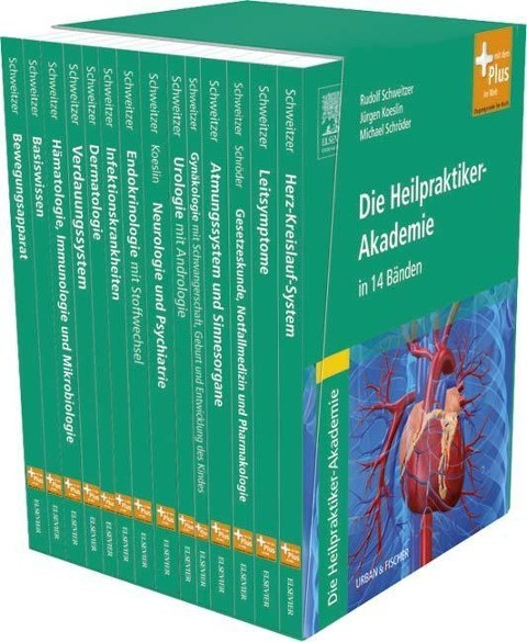 Die Heilpraktiker-Akademie in 14 Bänden