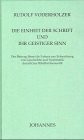 Die Einheit der Schrift und ihr geistiger Sinn: Der Beitrag Henri de Lubacs zur Erforschung von Geschichte und Systematik christlicher Bibelhermeneutik (Sammlung Horizonte: Neue Folge)
