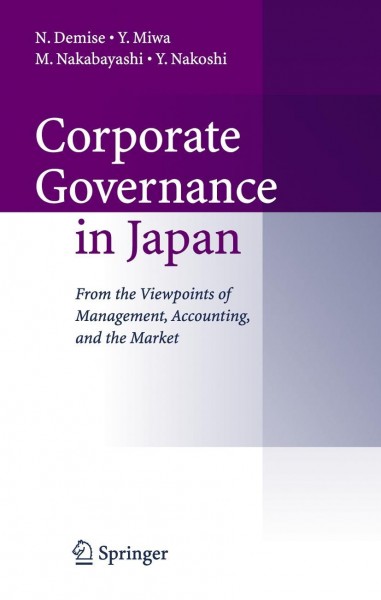 Corporate Governance in Japan