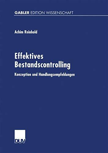 Effektives Bestandscontrolling. Konzeption und Handlungsempfehlungen