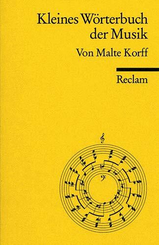 Kleines Wörterbuch der Musik