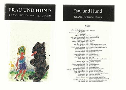 Frau und Hund. Zeitschrift für kursives Denken