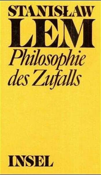 Philosophie des Zufalls, Bd.1: Band 1