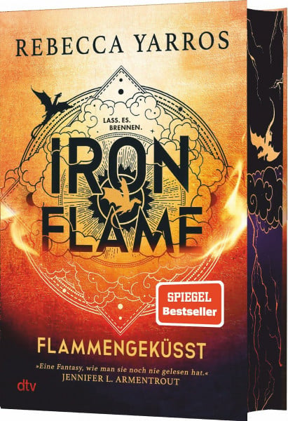 Iron Flame – Flammengeküsst: Roman | Deluxe-Ausgabe mit atemberaubendem Farbschnitt | Die heißersehnte Fortsetzung des Fantasy-Erfolgs ›Fourth Wing‹ (Flammengeküsst-Reihe, Band 2)