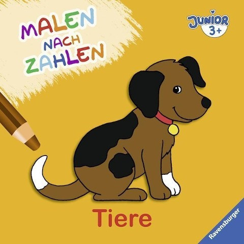 Malen nach Zahlen junior: Tiere