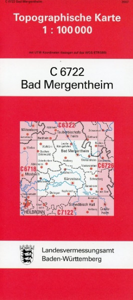 Bad Mergentheim 1 : 100 000
