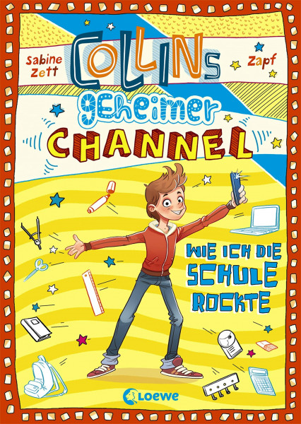 Collins geheimer Channel (Band 2) - Wie ich die Schule rockte: Comic-Roman für Jungen und Mädchen ab 10 Jahre