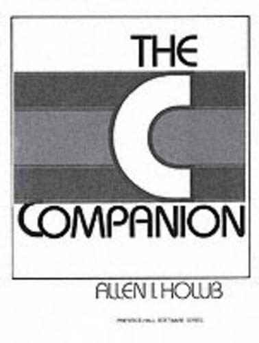 The C Companion (Prentice-Hall Software Series)